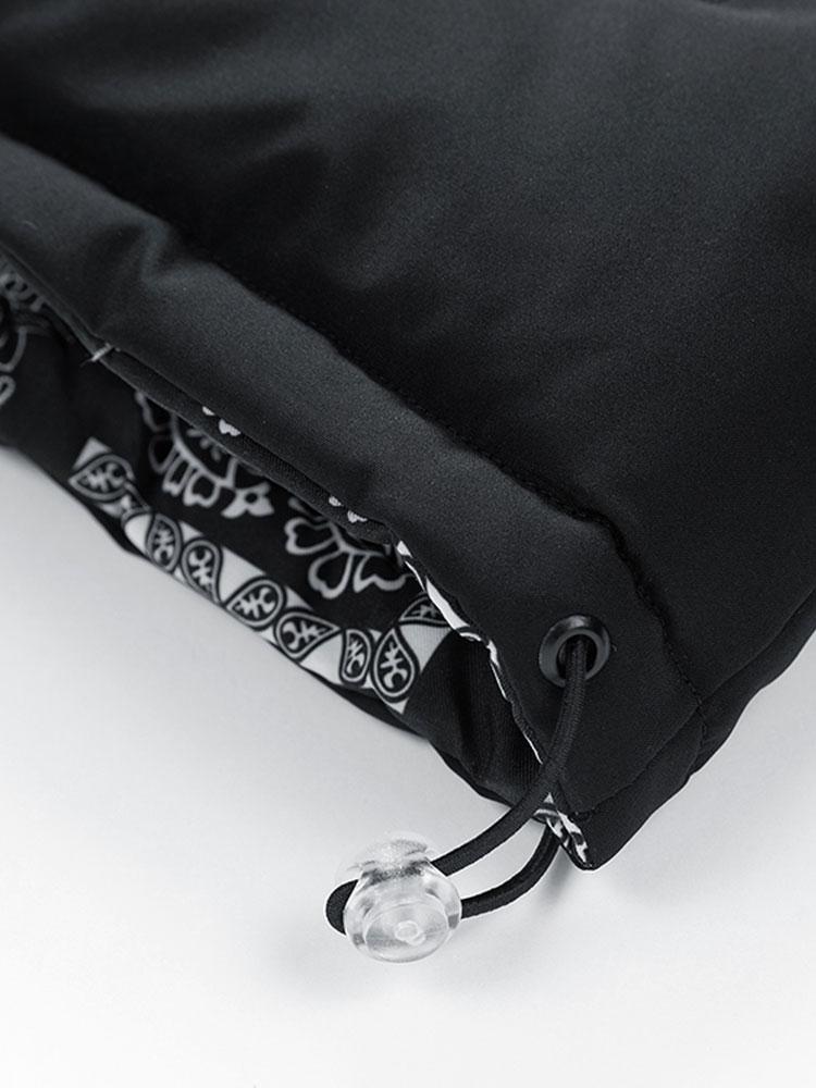 Omkeerbare Paisley Pufferjas