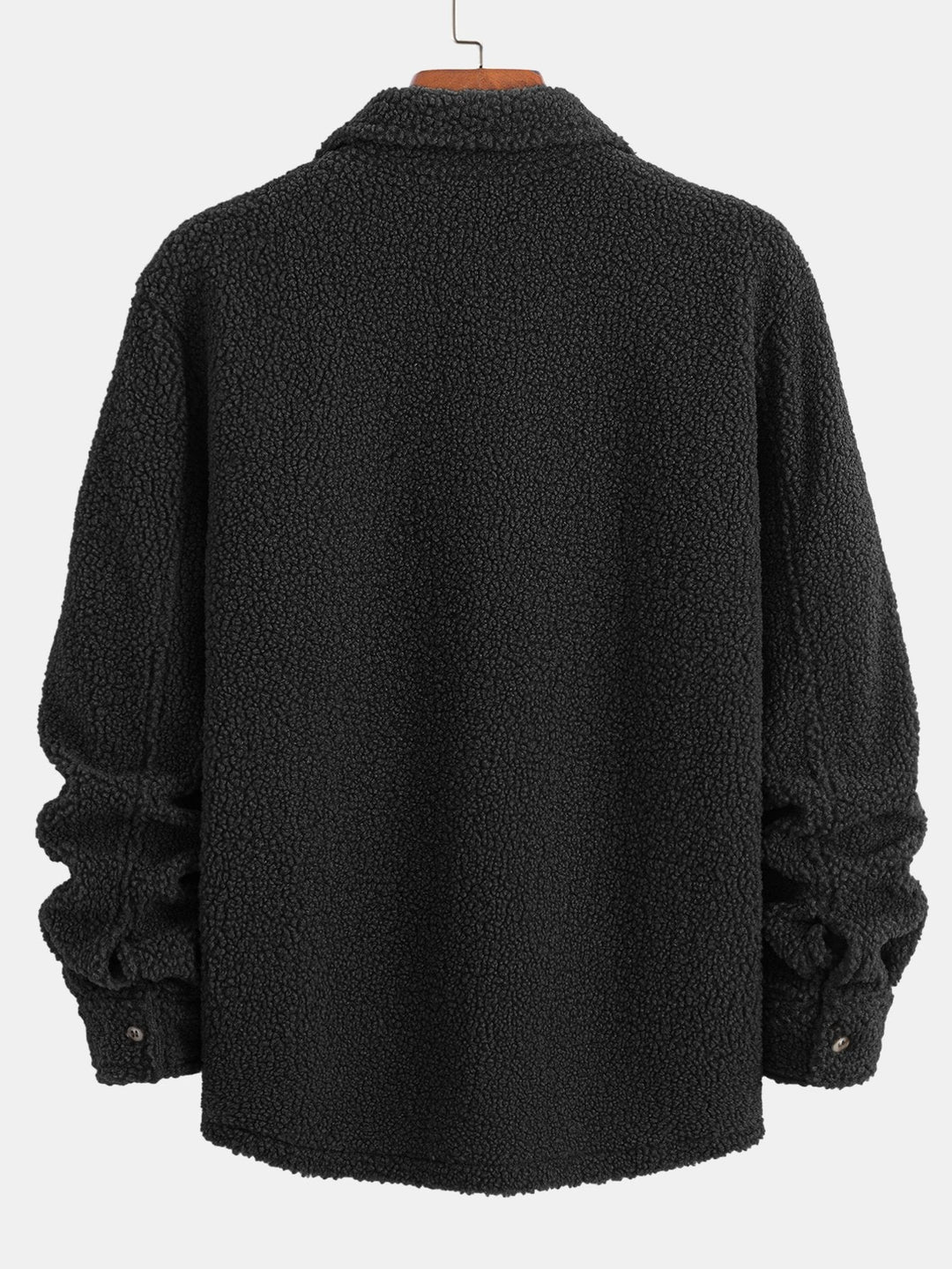 Teddy Fleece Knopshirt