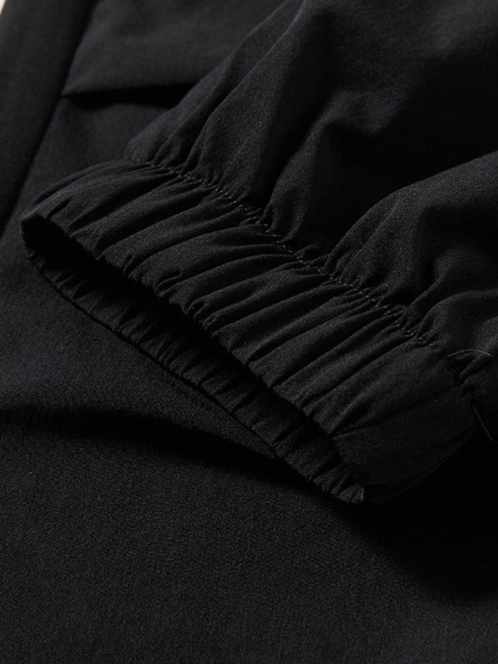 Elastische Taille Parachute Cargo Broek