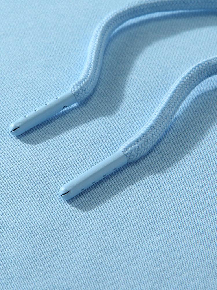 Basic Heavy Weight Drop Shoulder Relaxed Hoodie