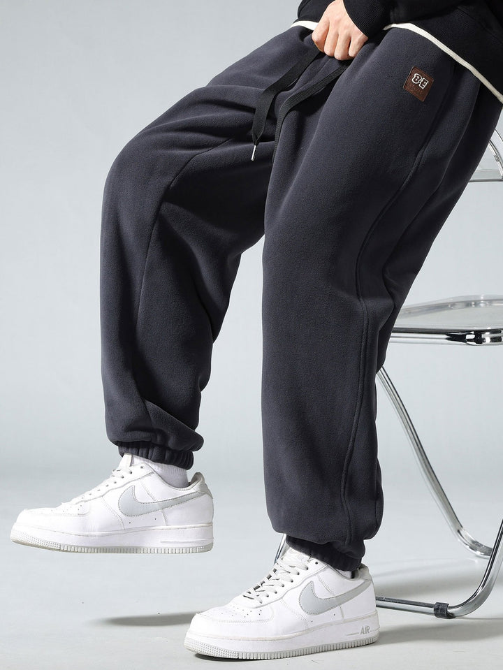 Teddy Voering Pool Fleece Joggingbroek