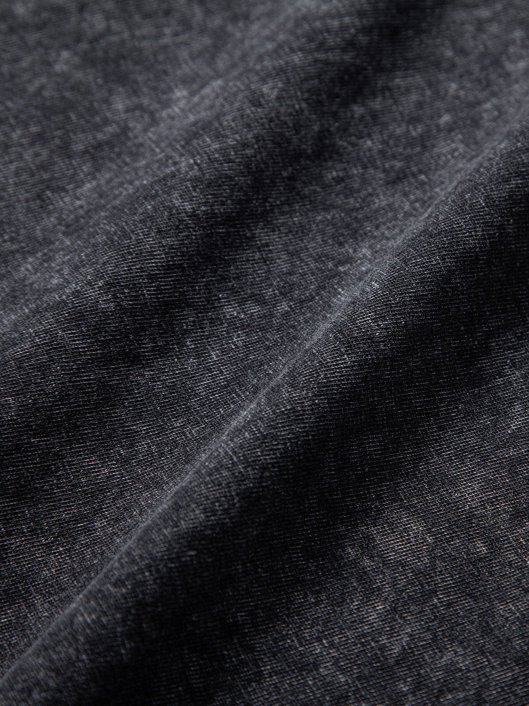 Relax Fit Lange Mouw Gewassen Versleten T-Shirt