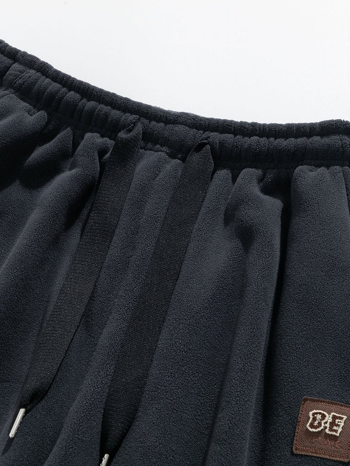 Teddy Voering Pool Fleece Joggingbroek