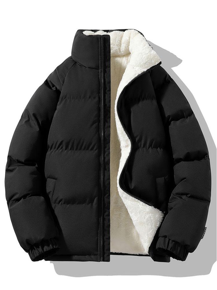 Teddy Voering Puffer Jas