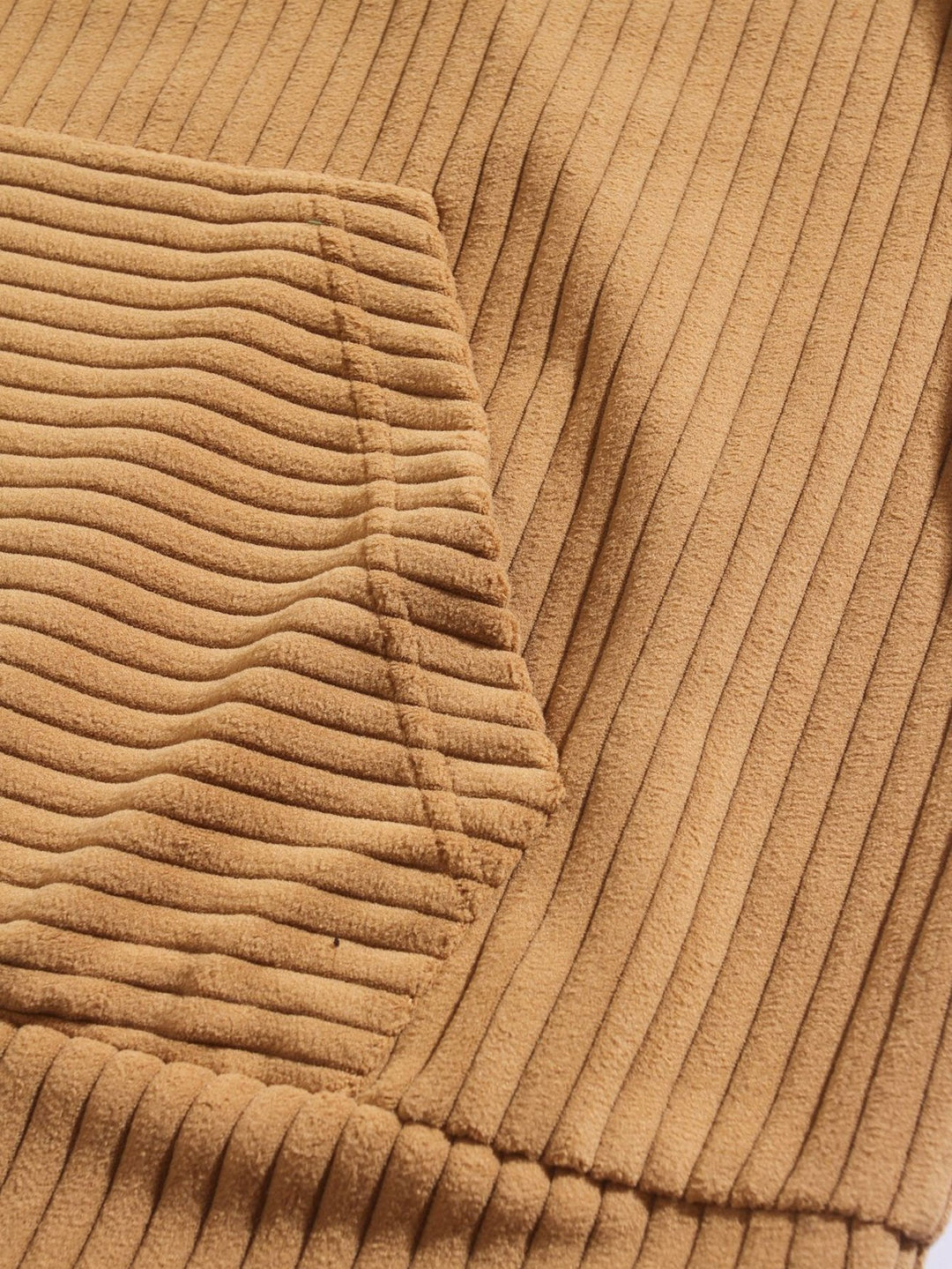 Relax Fit Corduroy Hoodie