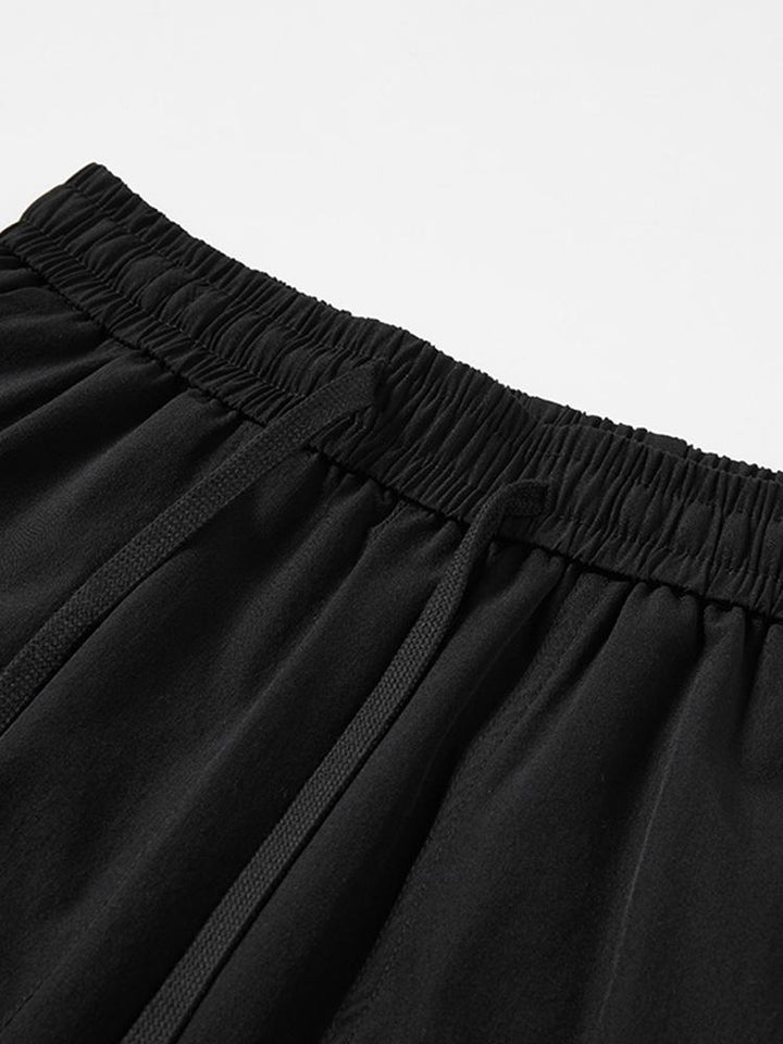 Elastische Taille Parachute Cargo Broek