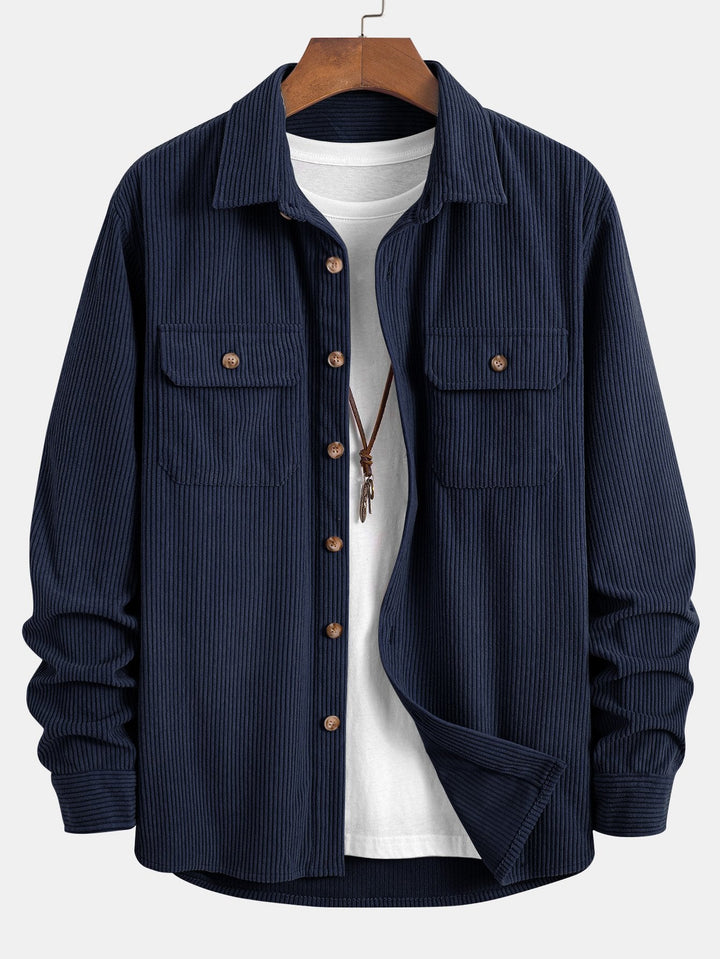 Dubbele Pocket Corduroy Shirt