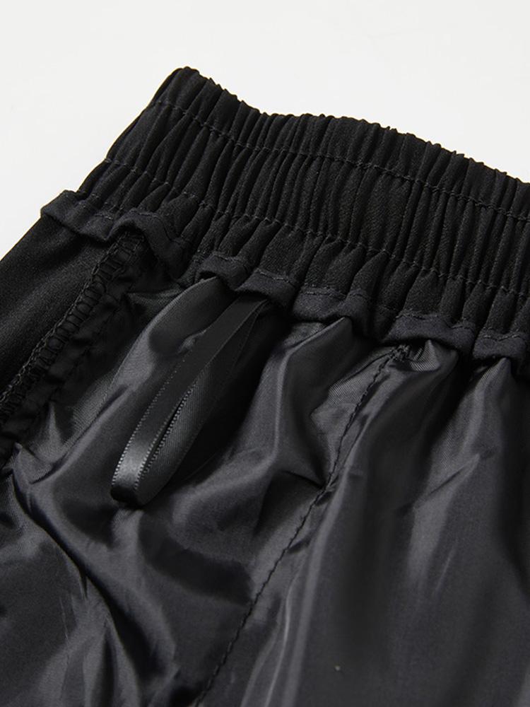 Elastische Taille Parachute Cargo Broek