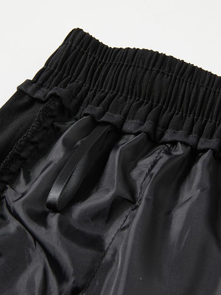 Elastische Taille Parachute Cargo Broek