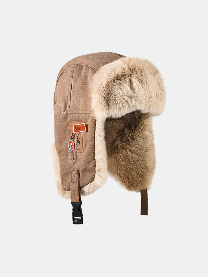 Winddichte Warme Oorkleppen Trooper Trapper Hoed