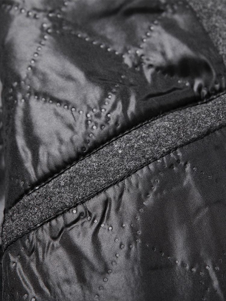 Staande Kraag Wol Overjas