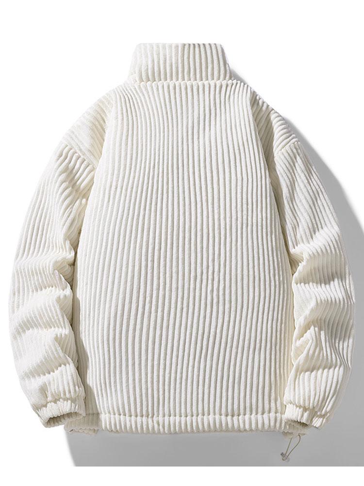 Gevoerde Corduroy Jas