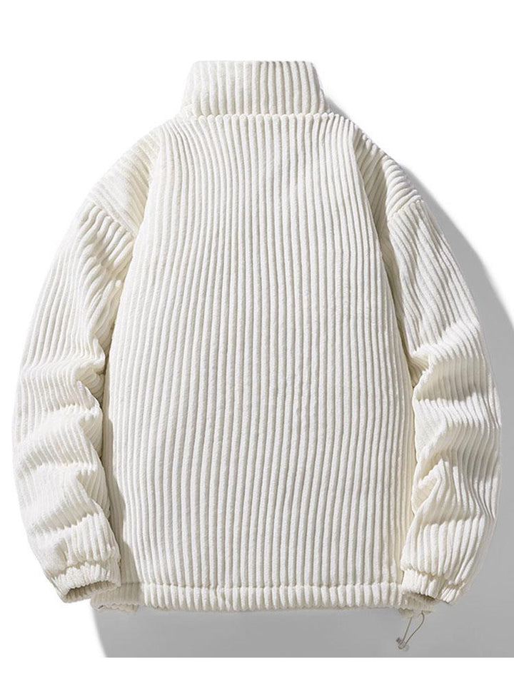 Gevoerde Corduroy Jas