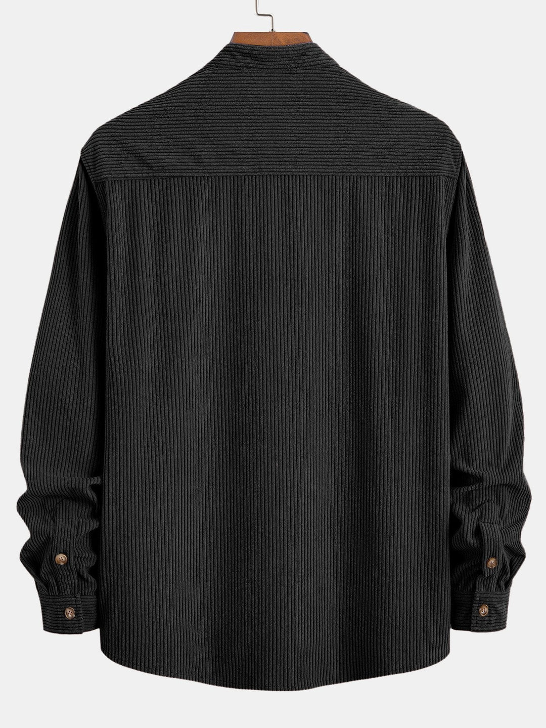Corduroy Staande Kraag Shirt