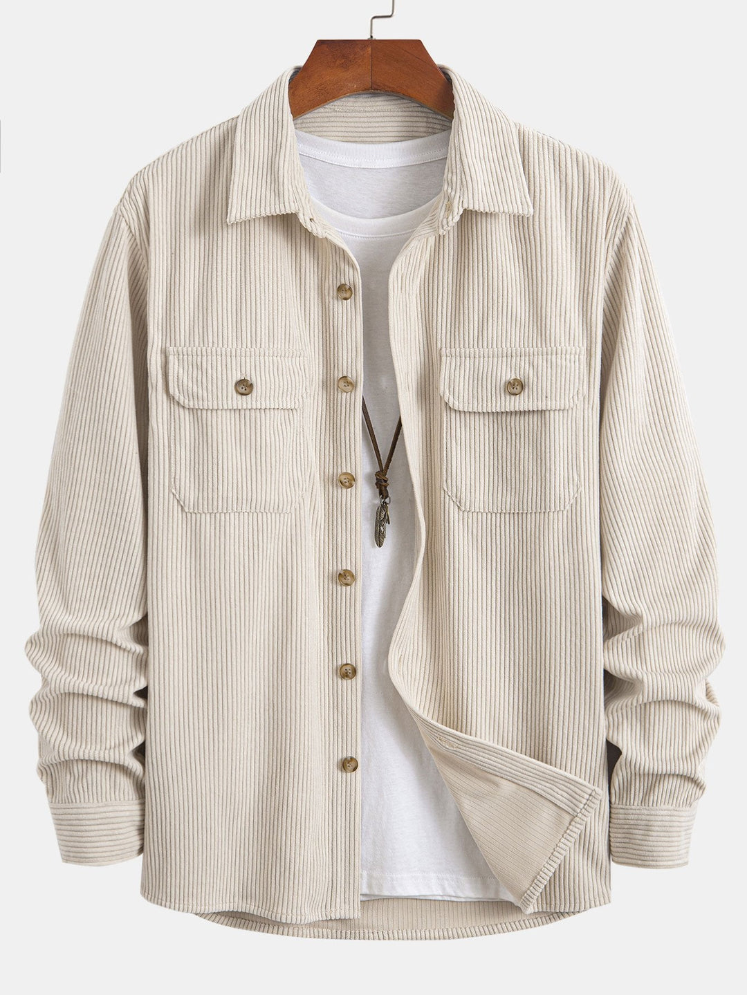 Dubbele Pocket Corduroy Shirt
