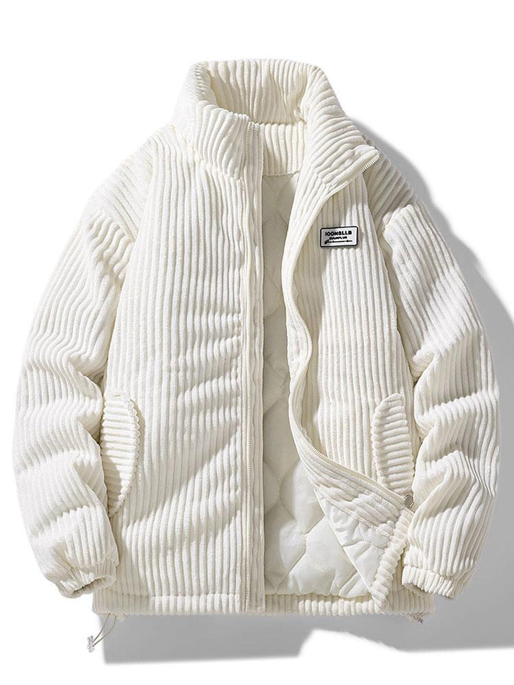 Gevoerde Corduroy Jas