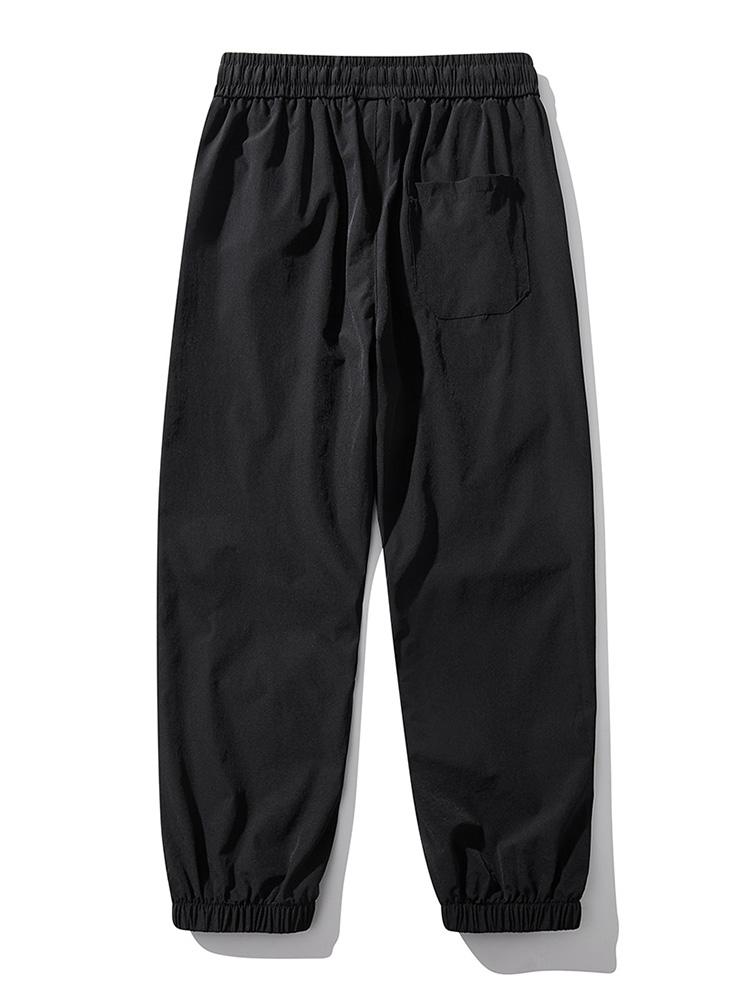 Elastische Taille Parachute Cargo Broek
