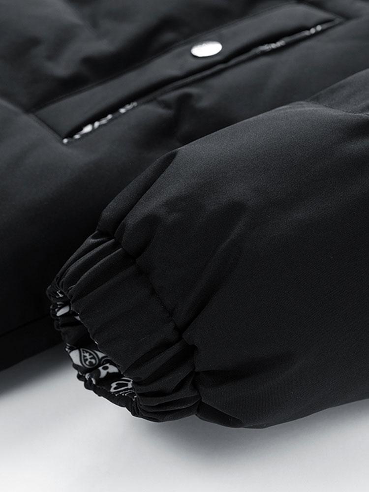 Omkeerbare Paisley Pufferjas