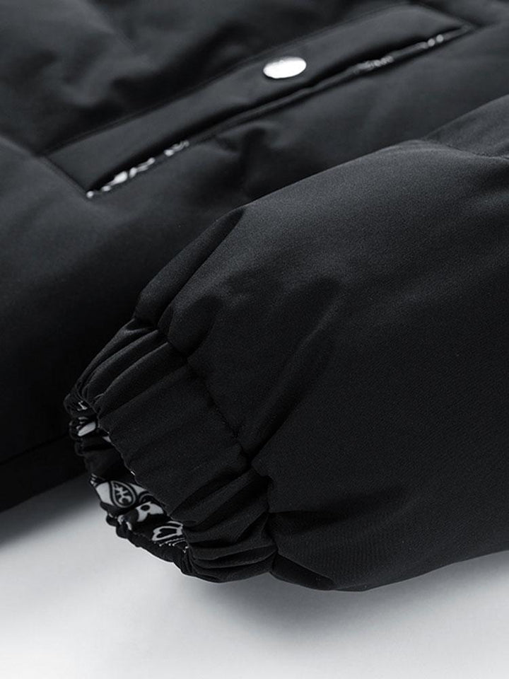 Omkeerbare Paisley Pufferjas