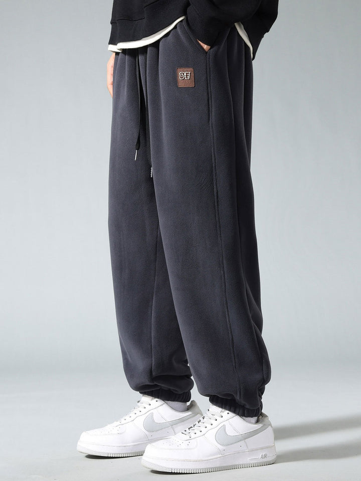 Teddy Voering Pool Fleece Joggingbroek