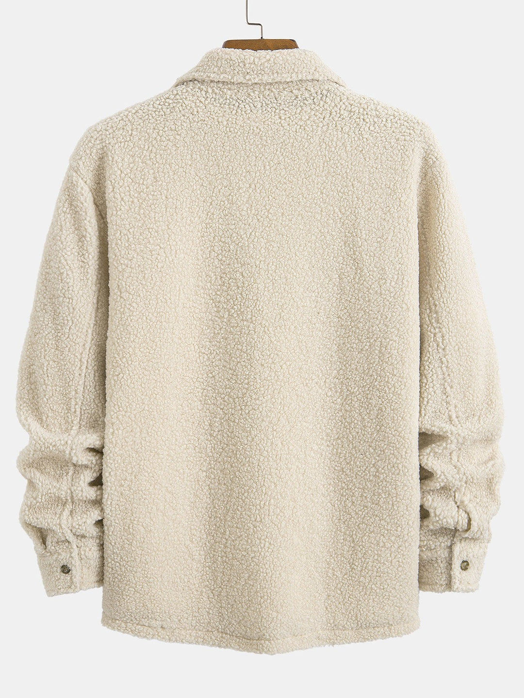 Teddy Fleece Knopshirt