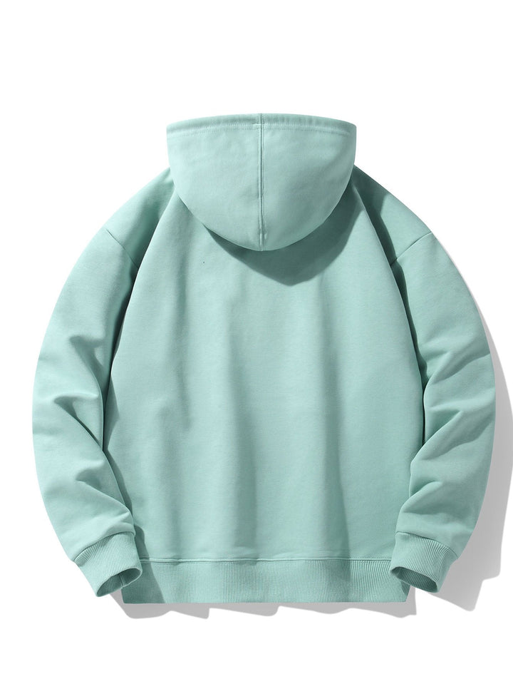 Basic Heavy Weight Drop Shoulder Relaxed Hoodie