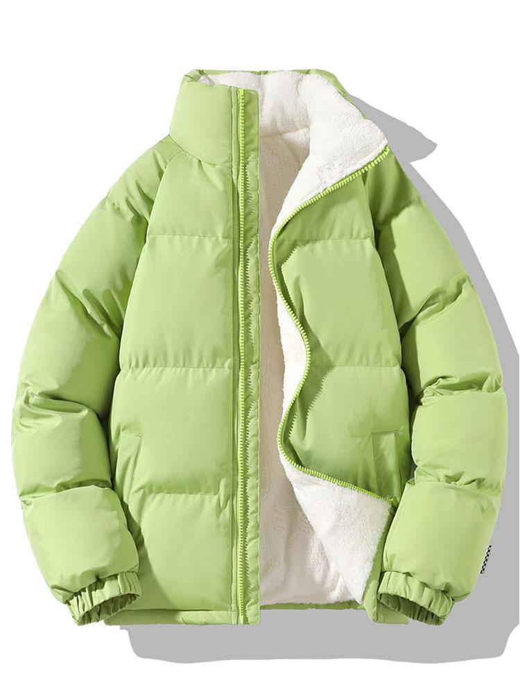 Teddy Voering Puffer Jas