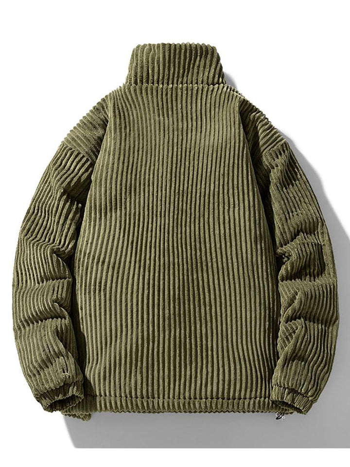 Gevoerde Corduroy Jas