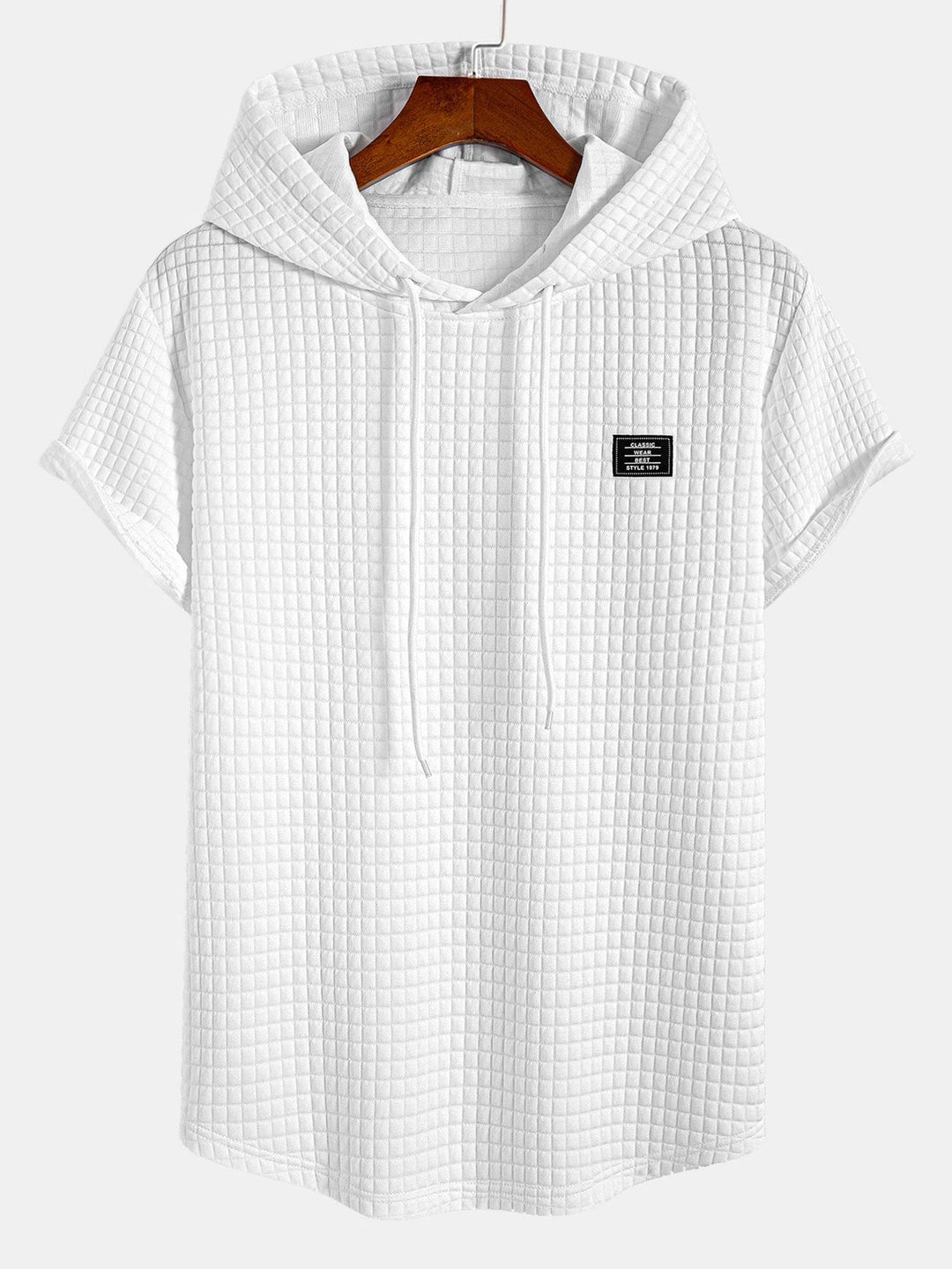 Wafel Hoody Boog Hem T-Shirt & Jogger Broek