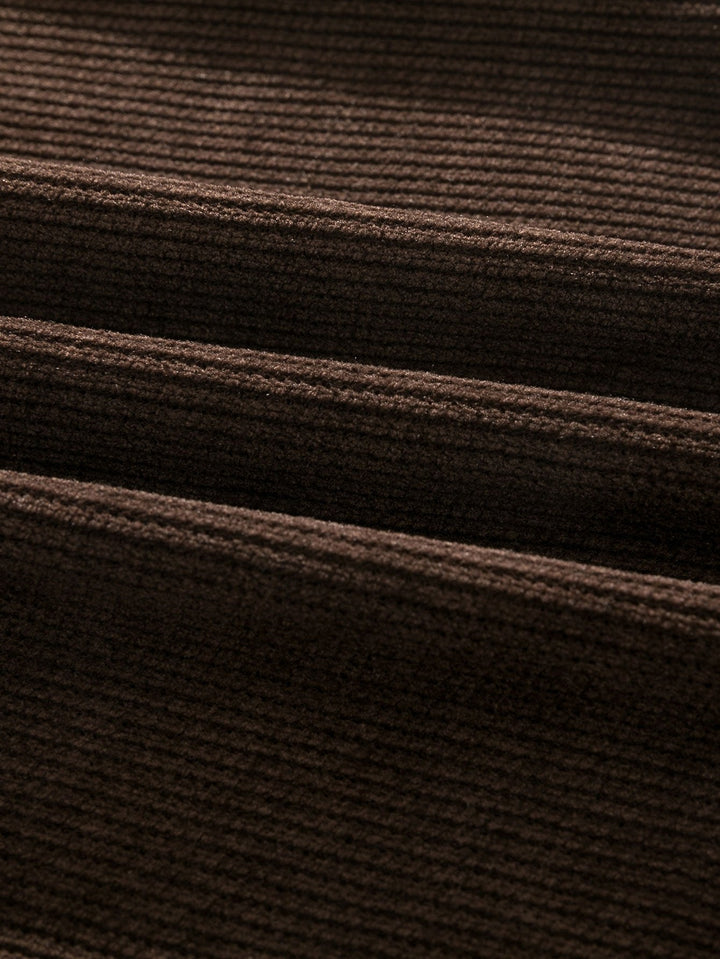 Rechtafstaande Corduroy Broek