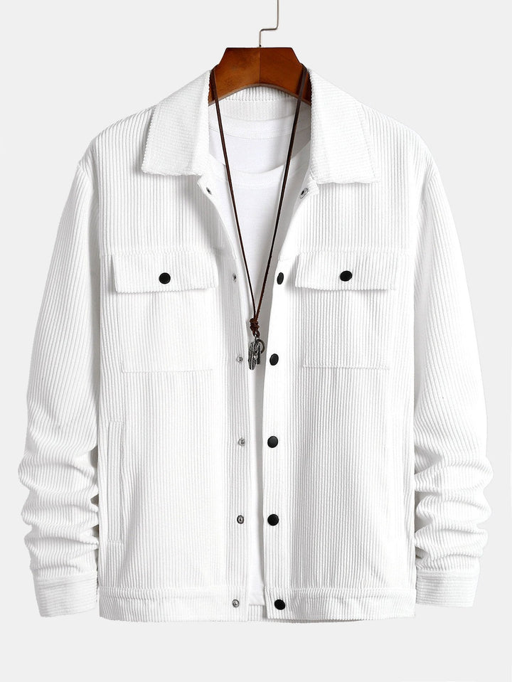 Corduroy Jas Met Zakken