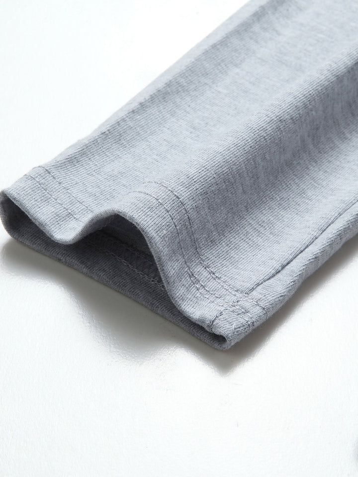 Basis Lange Mouwen Katoenen T-Shirt