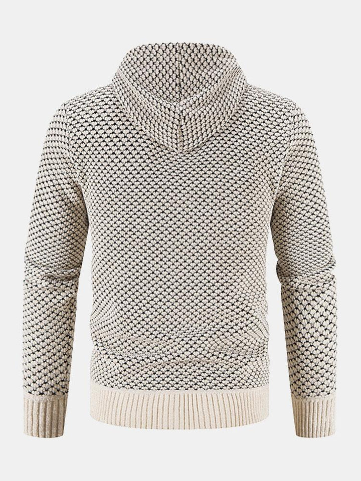 Teddy Gevoerde Textuur Hoodie