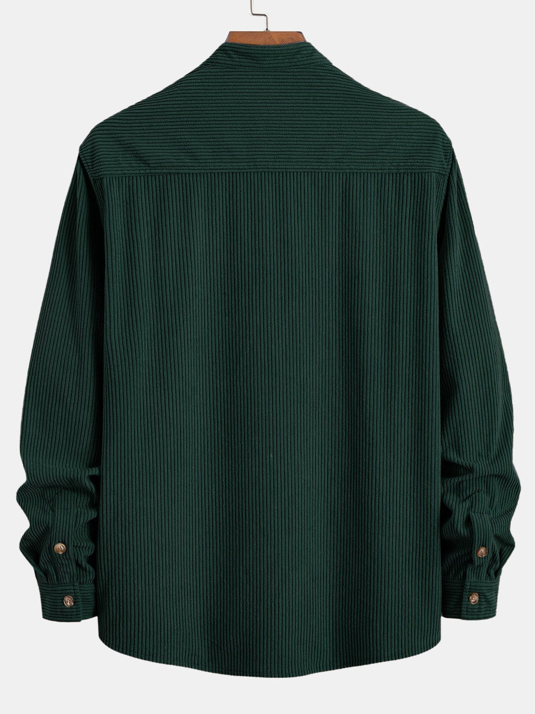 Corduroy Staande Kraag Shirt