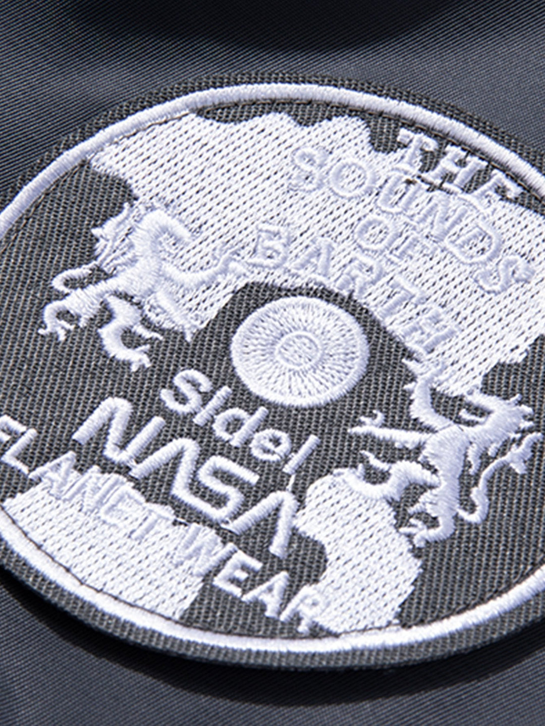 Reversible NASA Geborduurde Patch Bomberjack