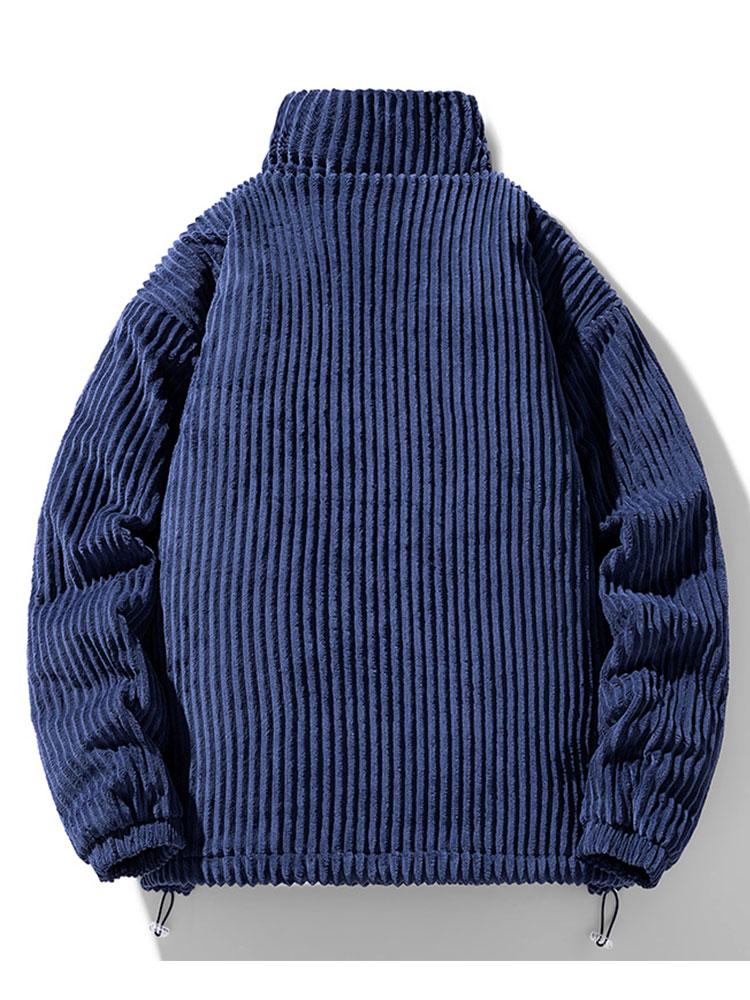 Gevoerde Corduroy Jas