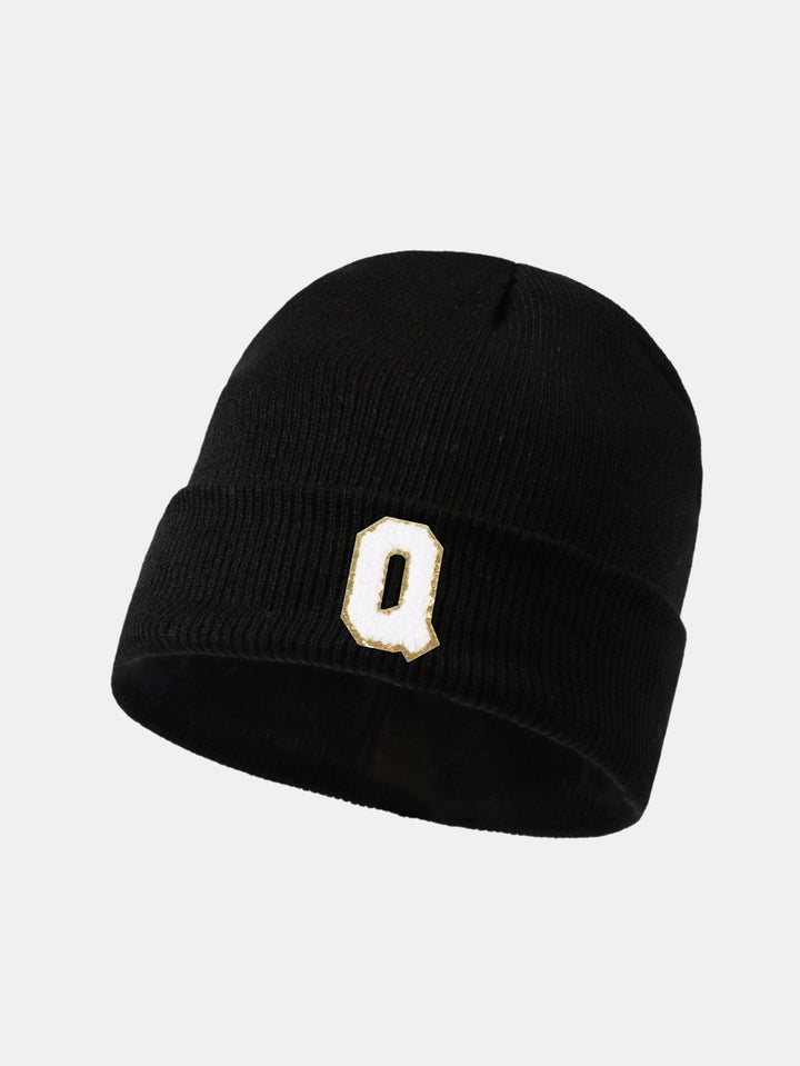 1 stuk Letter A-Z Warme Gebreide Beanie Hoed