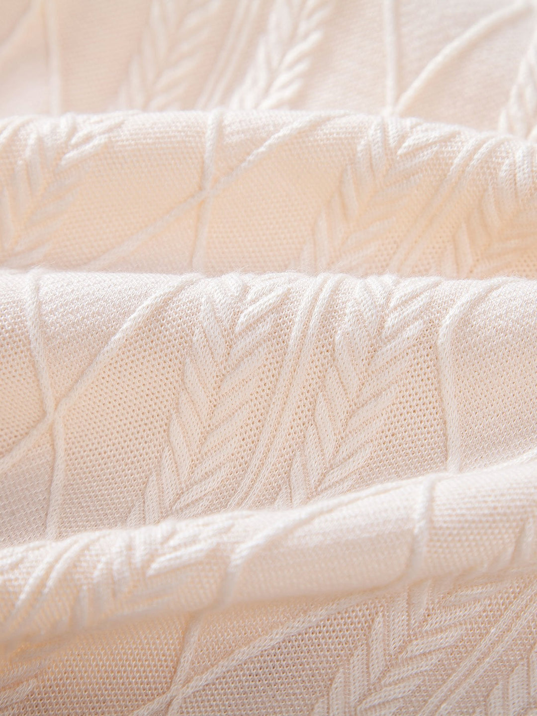 Gebreide Geometrische Ruit Jacquard Cubaanse Shirt