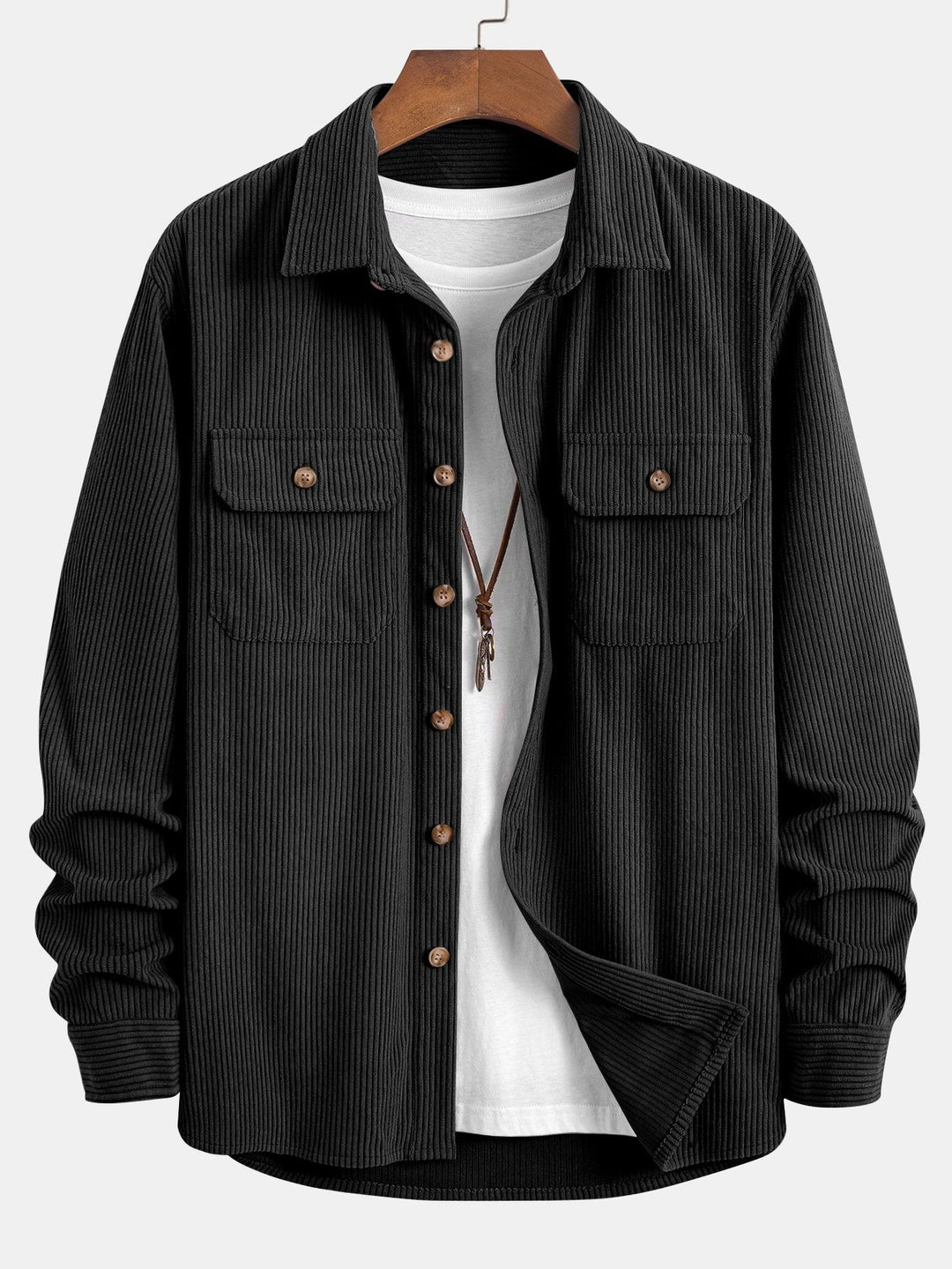 Dubbele Pocket Corduroy Shirt