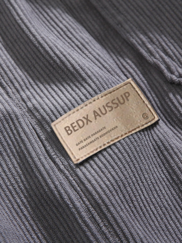 Rechtafstaande Corduroy Broek