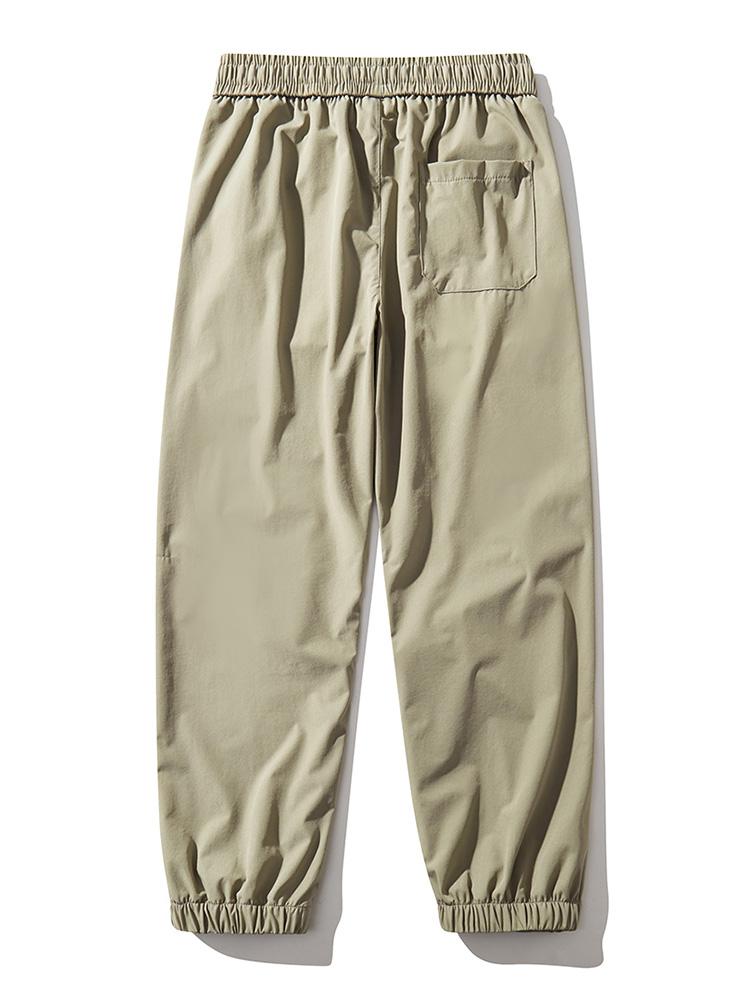 Elastische Taille Parachute Cargo Broek