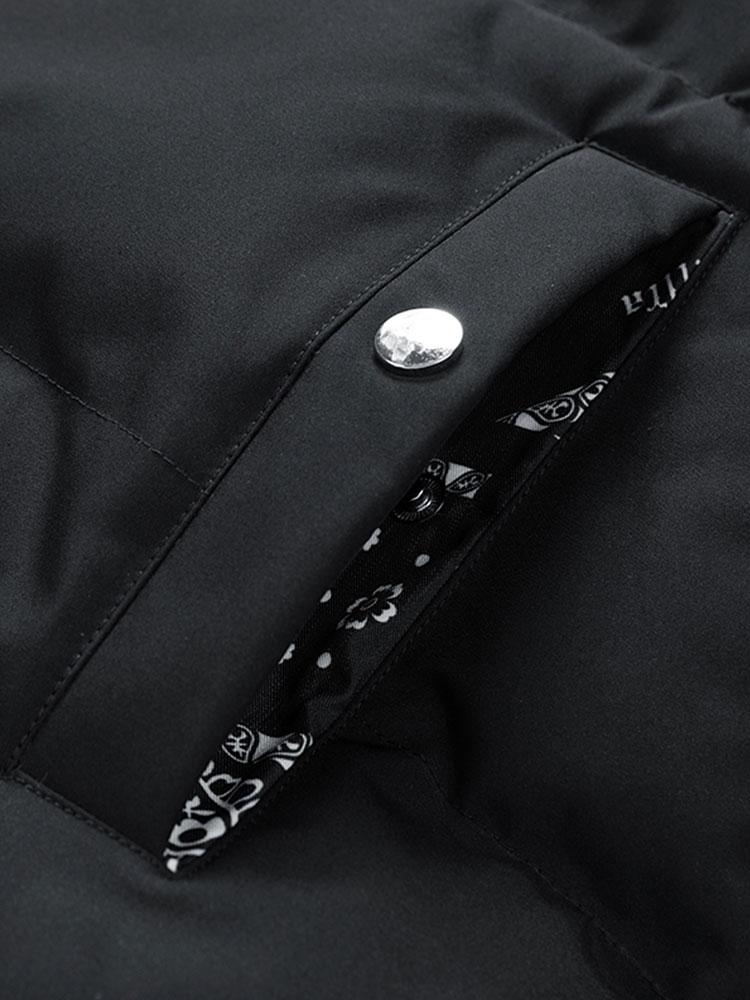 Omkeerbare Paisley Pufferjas