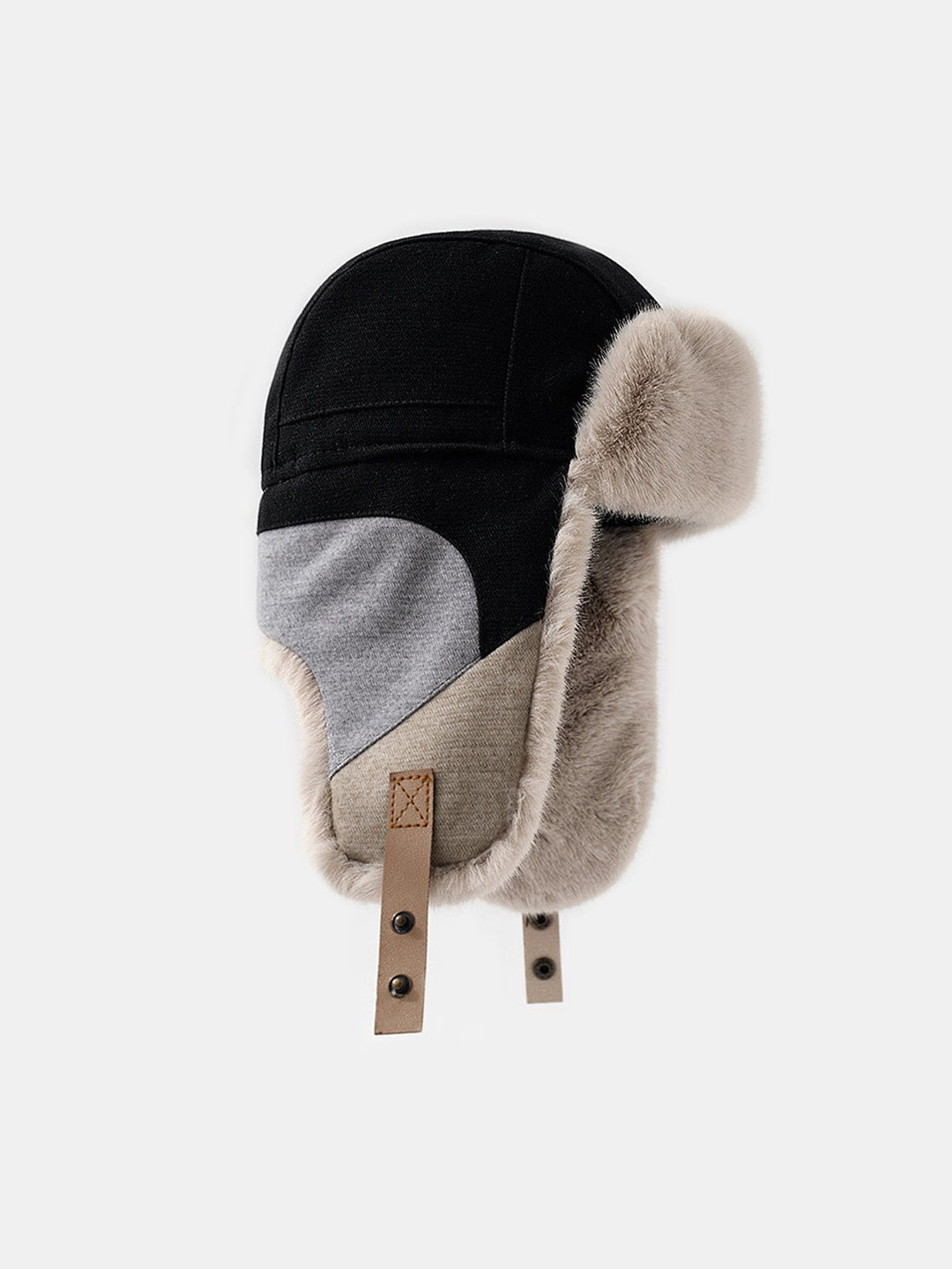 Patchwork Winddicht Warme Trooper Trapper Hoed