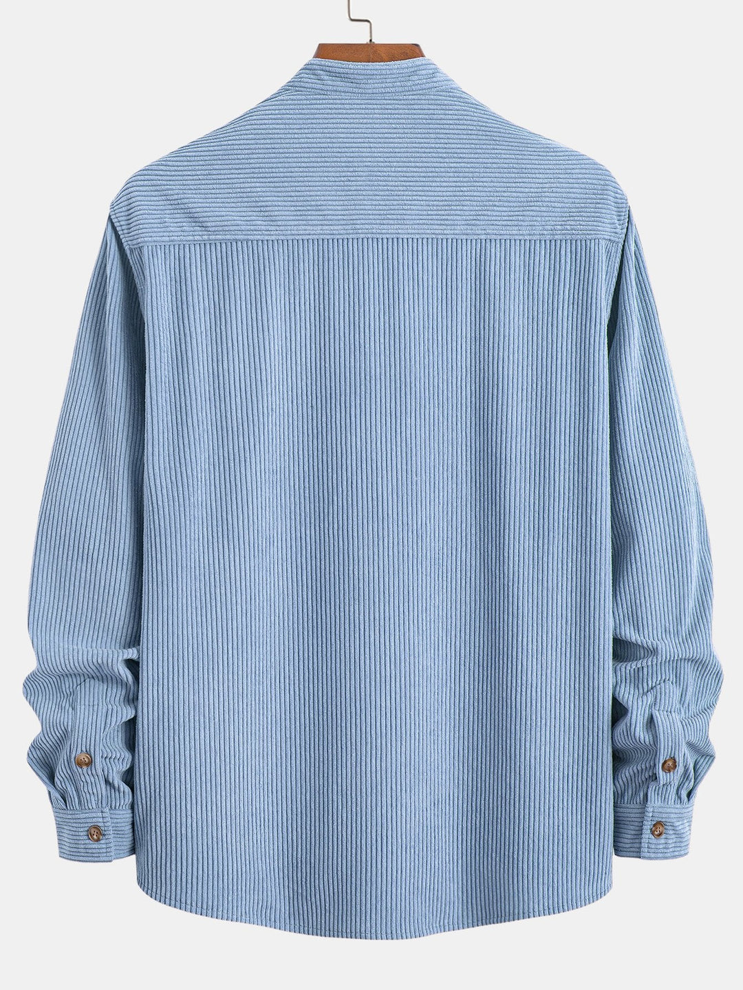 Corduroy Staande Kraag Shirt