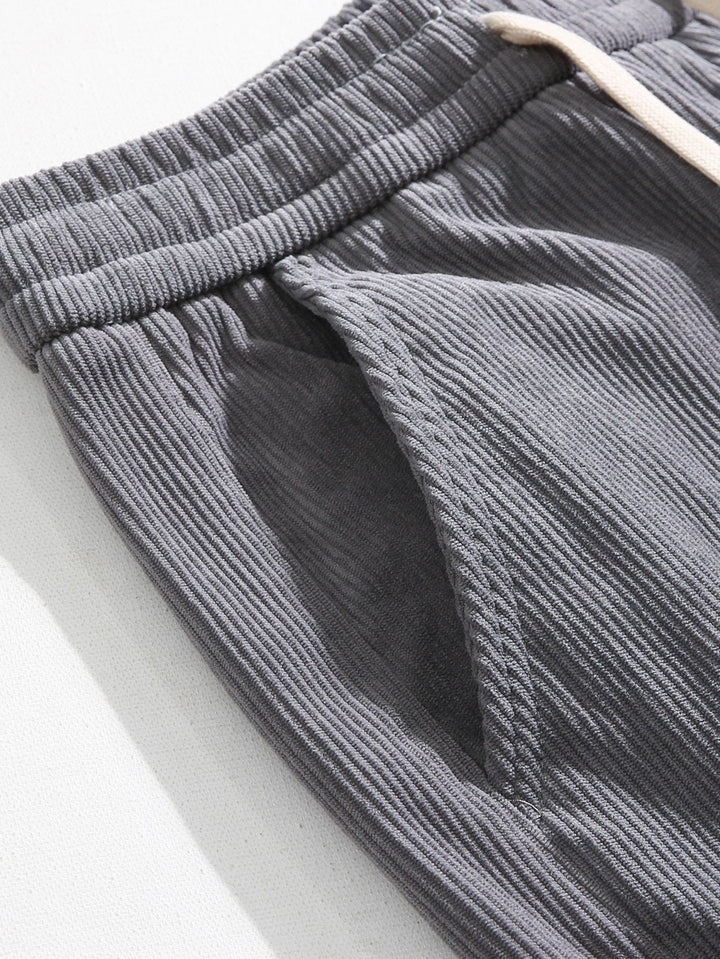 Rechtafstaande Corduroy Broek