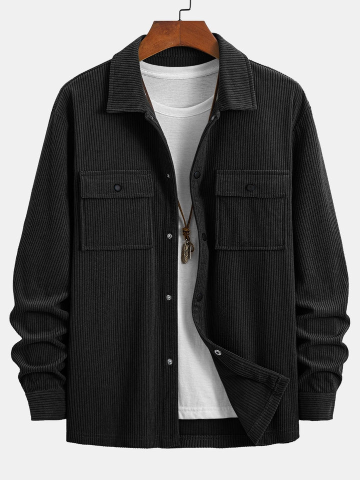 Katoenen Overshirt Met Zakjes