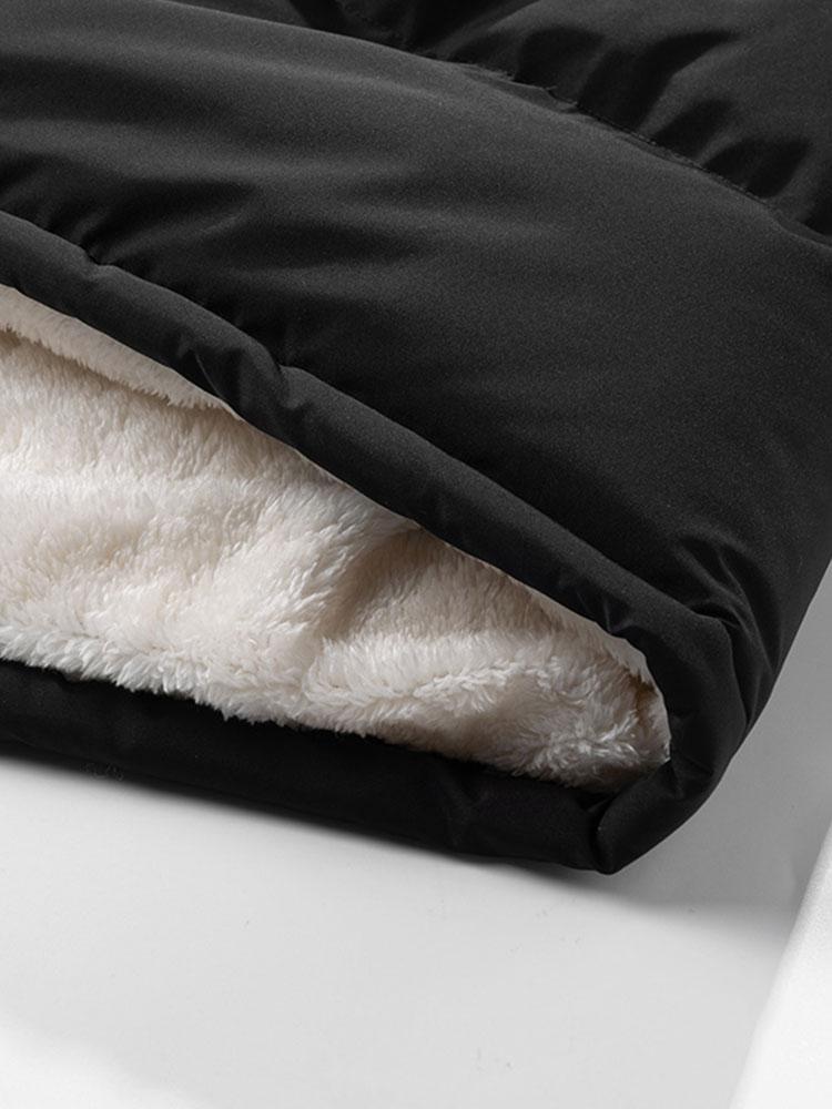 Teddy Voering Puffer Jas