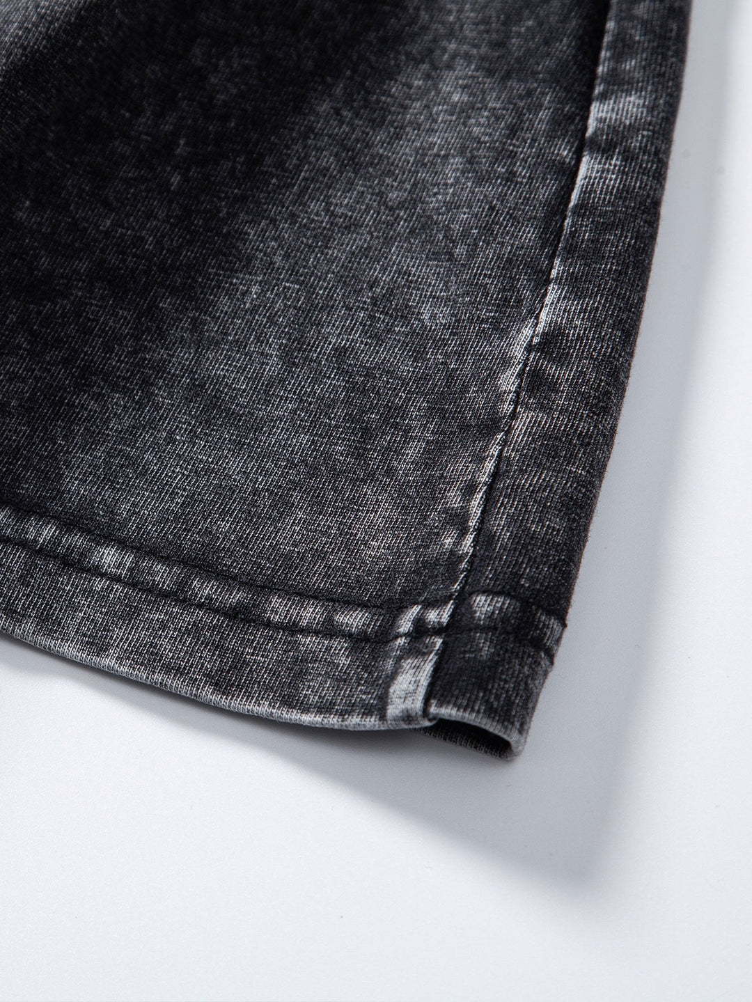 Basis Gewassen Versleten Drop Shoulder Oversized T-Shirt