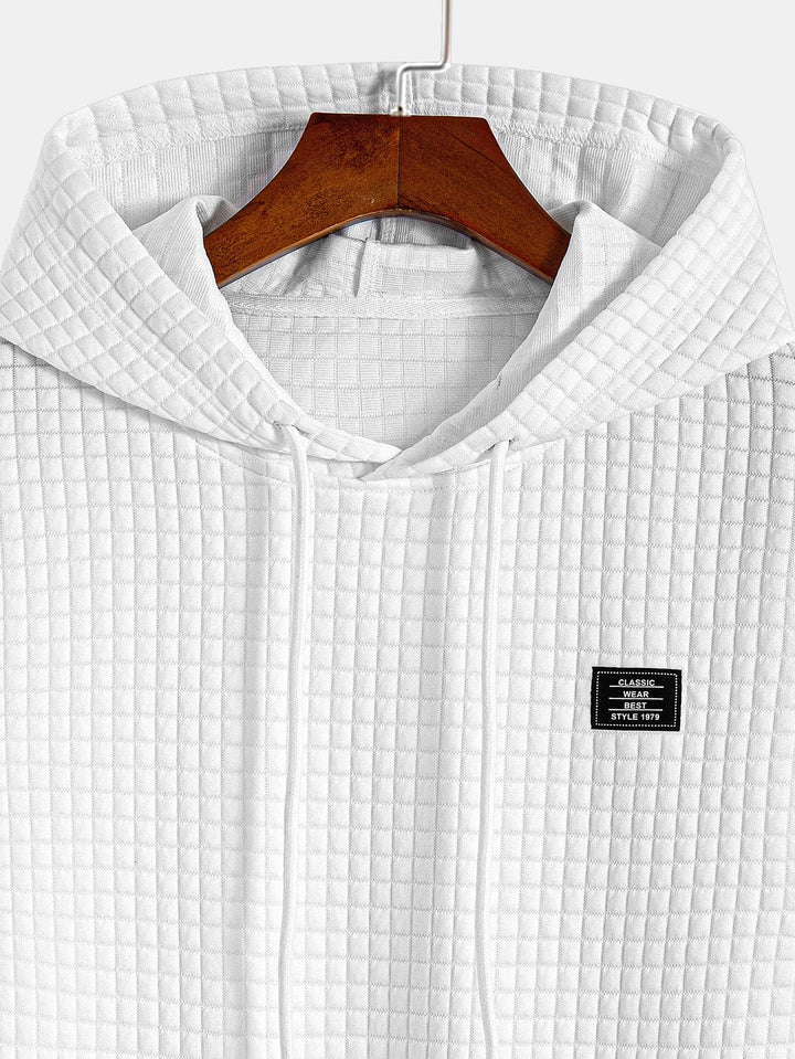 Wafel Hoody Boog Hem T-Shirt