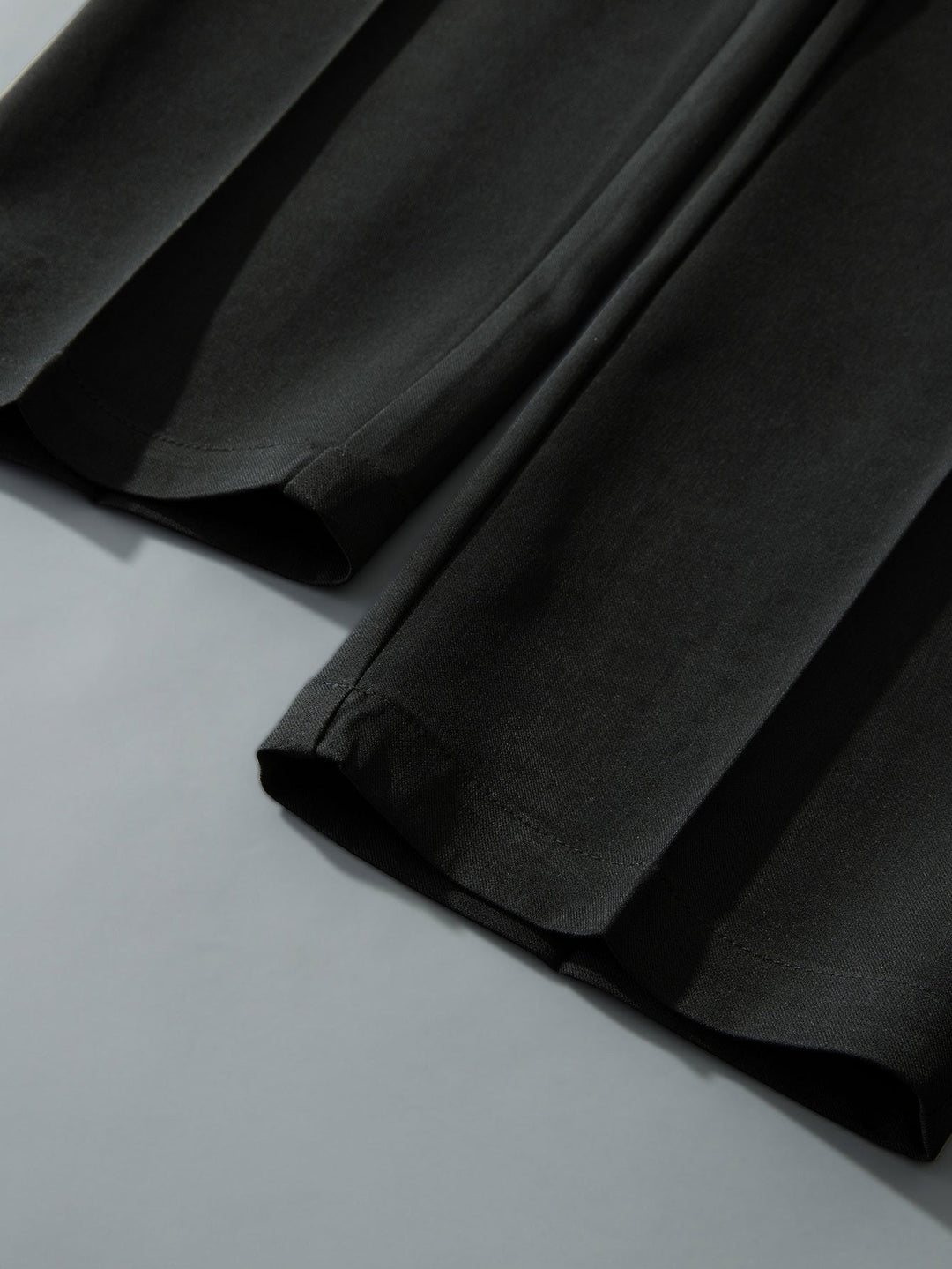 Relax Fit Elastische Taille Rechte Pijpen Broek